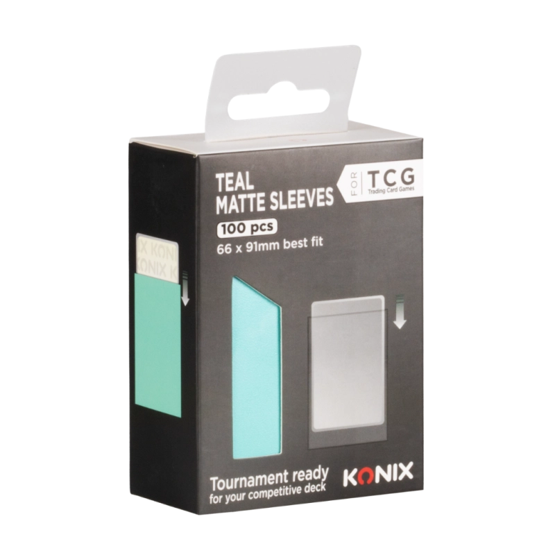 TCG Teal matte sleeves 100 pcs