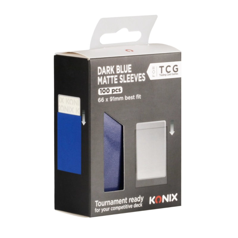 TCG Dark Blue matte sleeves 100 pcs