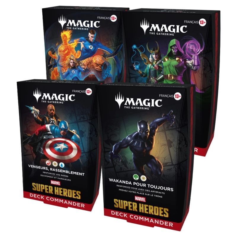 MTG: MARVEL SUPER HEROES - DECK COMMANDER (ASSORT)