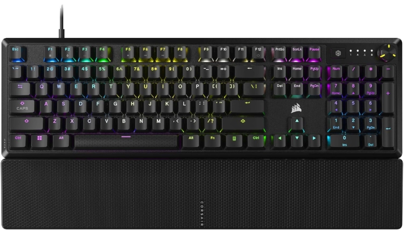 CORSAIR GAMING KEYBOARD K70 CORE BLACK + WRISTREST