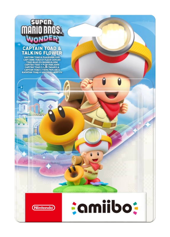 AMIIBO CAPITAINE TOAD & FLEUR CANCAN