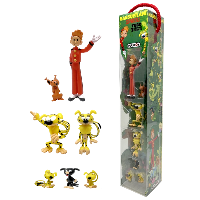 TUBO LA FAMILLE MARSUPILAMI, SPIROU ET SPIP