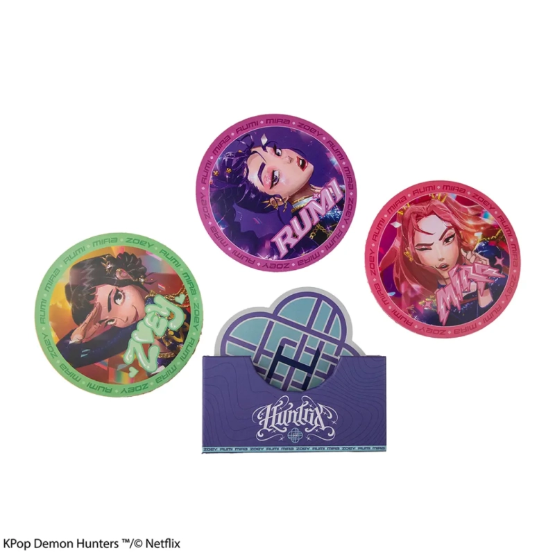 Set de 4 sous-verre - Huntr/x - KPop Demon Hunters