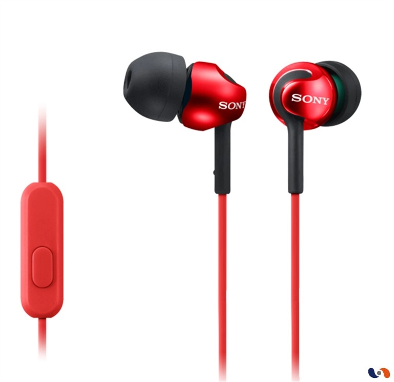 Sony MDR-EX110AP Headset Wired In-ear Calls/Music Red