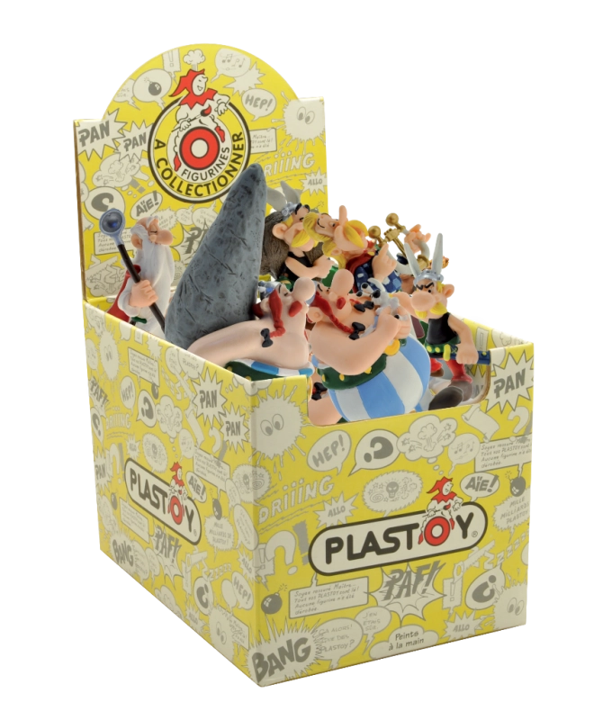 BOITE PRESENTOIR 25 FIGURINES ASSORTIES ASTERIX