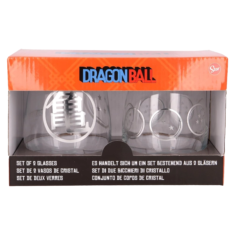 SET DE DEUX VERRES DRAGONBALL