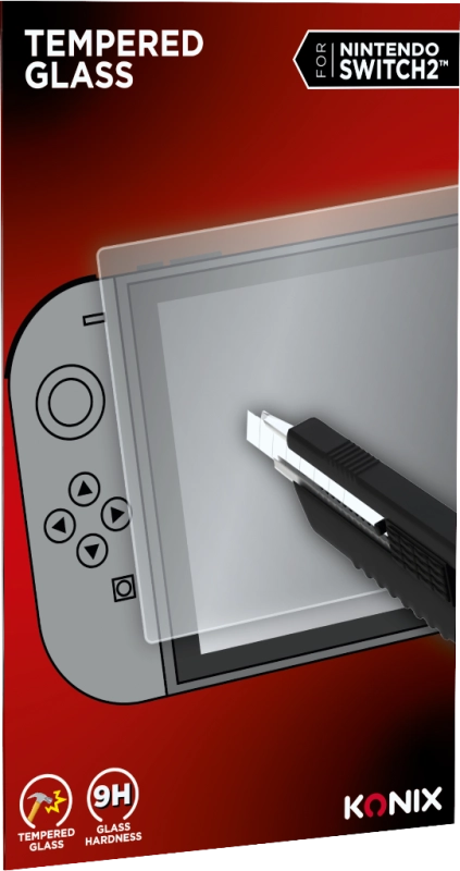 Protection d'écran 9H pour Nintendo Switch 2