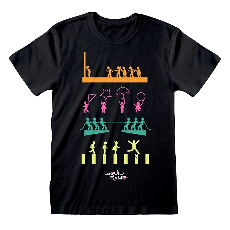 T-SHIRT SQUID GAME GAMES S
