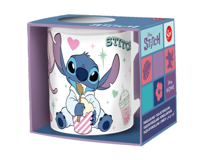 MUG PORCELAINE STITCH MILKSHAKE 325ML