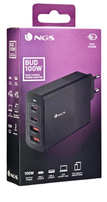 NGS POWER ADAPTATEUR 100 W USBC + USBA