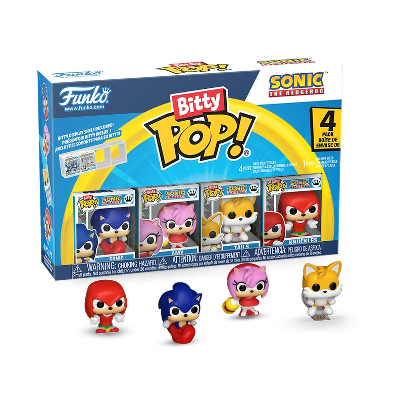 BITTY POP : SONIC - SONIC 4 PCS