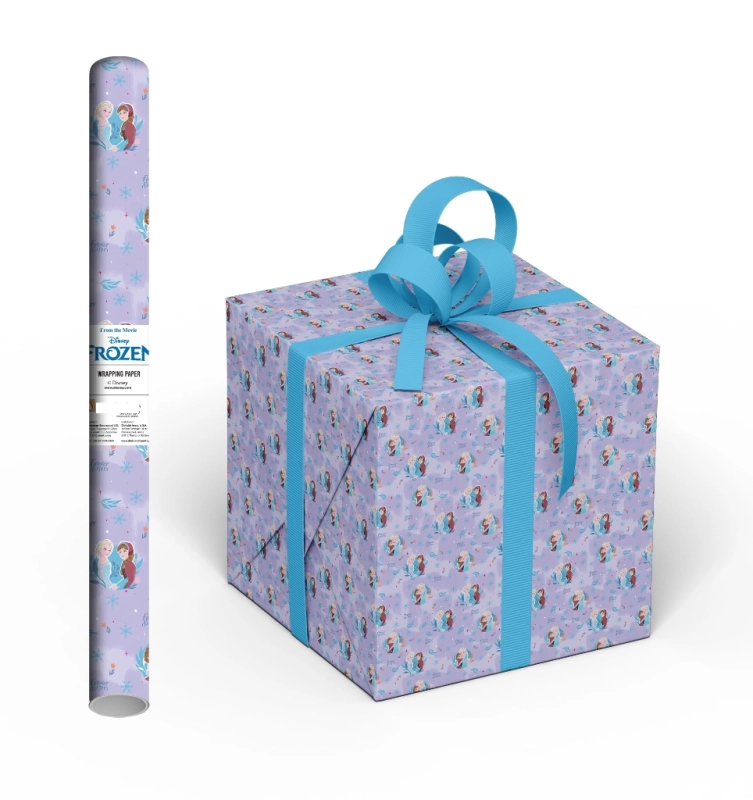 PAPIER CADEAU REINE DES NEIGES