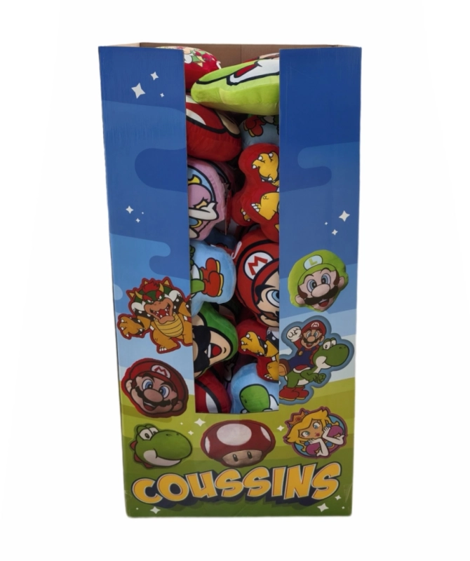 BOX COUSSIN 49 PCES MARIO EXCLU