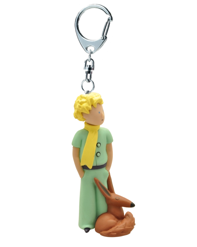 PORTE-CLES LE PETIT PRINCE ET LE RENARD