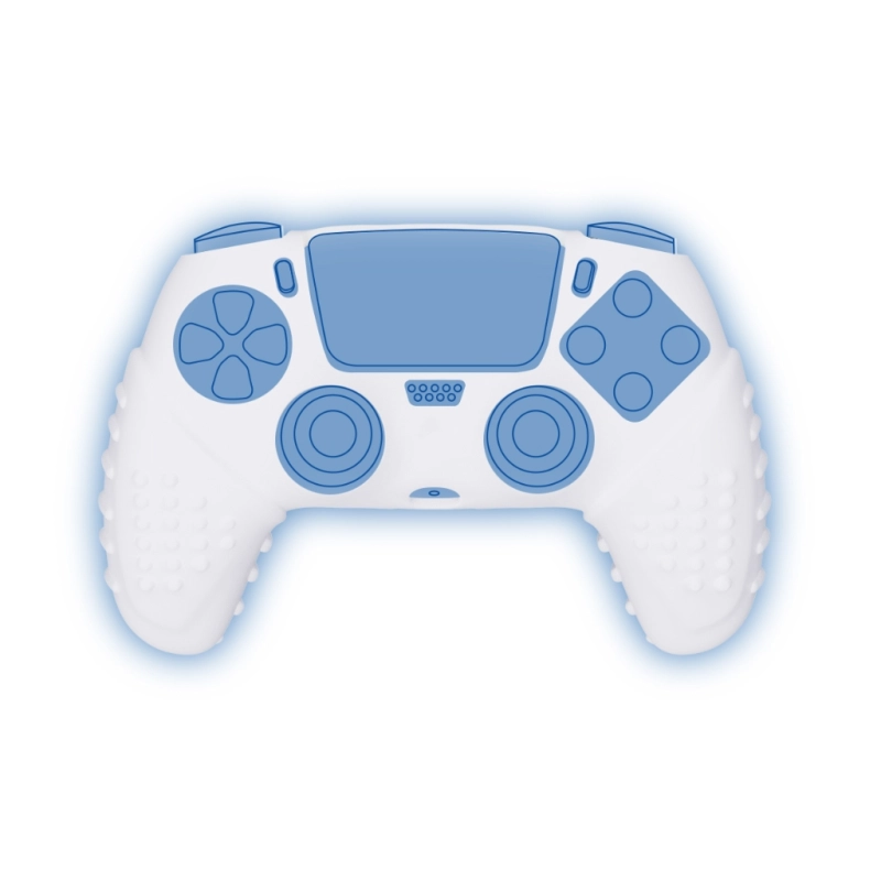 Protection en silicone blanche pour manette sans fil DualSense