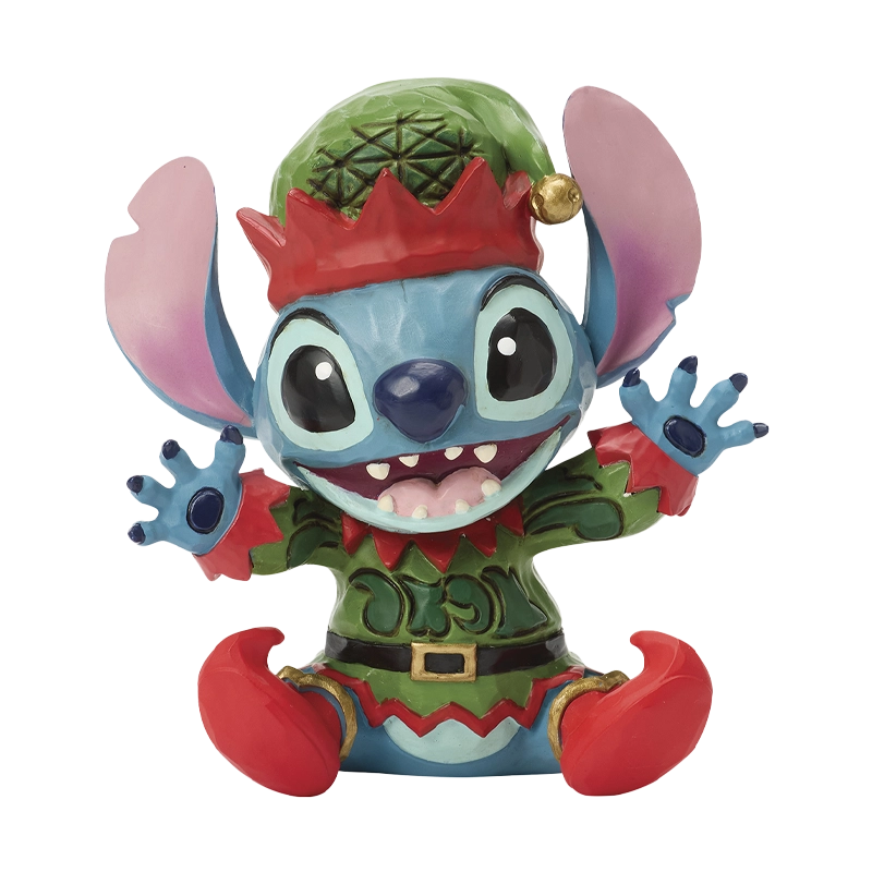 MINI FIGURINE STITCH ELFE DISNEY TRADITIONS