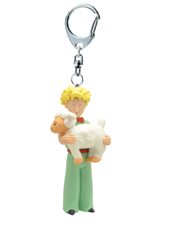 PORTE-CLES LE PETIT PRINCE ET LE MOUTON
