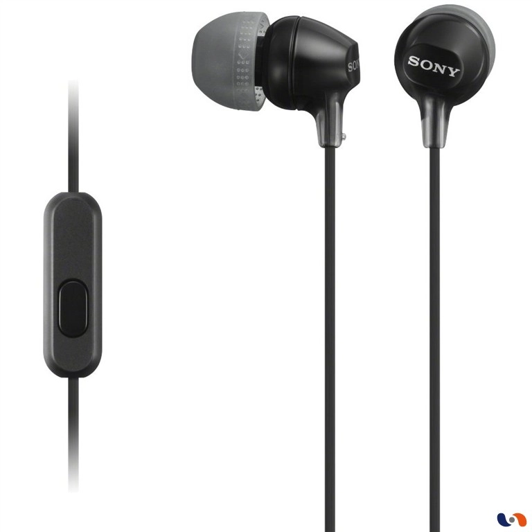Sony MDR-EX15AP Headset Wired In-ear Calls/Music Black