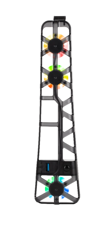 Ventilateur de refroidissement LED RGB pour PS5 Slim