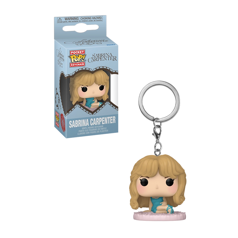 PORTE-CLÉS POP : SABRINA CARPENTER (CHEMISE DE NUI