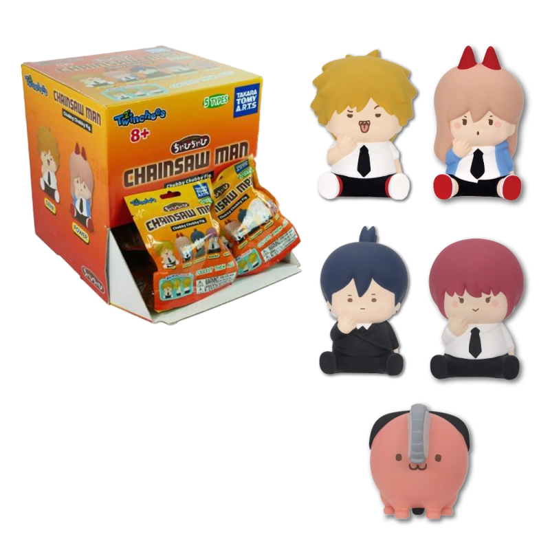 $TWINCHEES FIGURINE CHAINSAW MAN CHUBBY CHUBBY