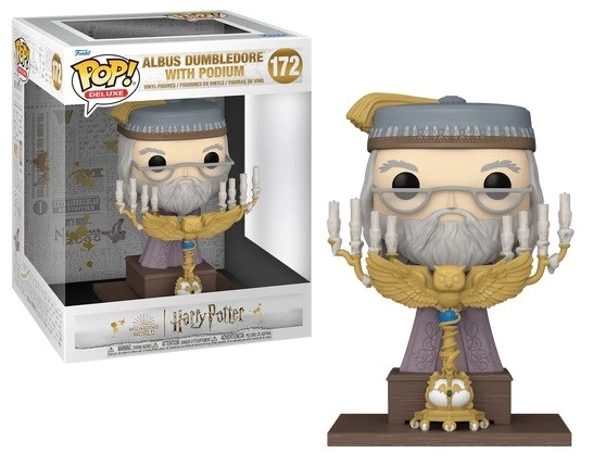 POP DELUXE HARRY POTTER - DUMBLEDORE PODIUM