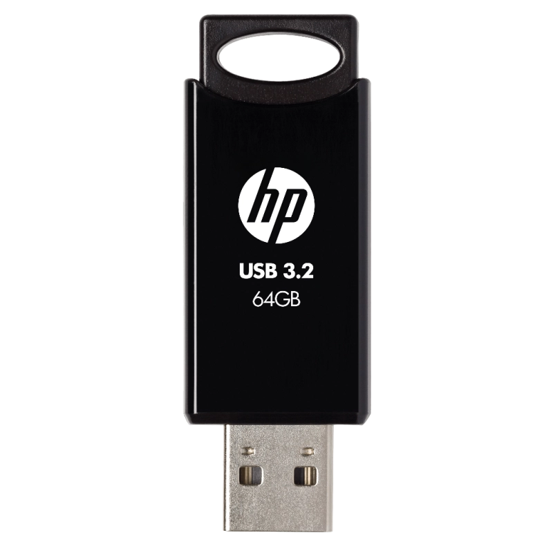 HP 712w USB flash drive 64 GB USB Type-A 3.2 Gen 1 (3.1 Gen 1) Black