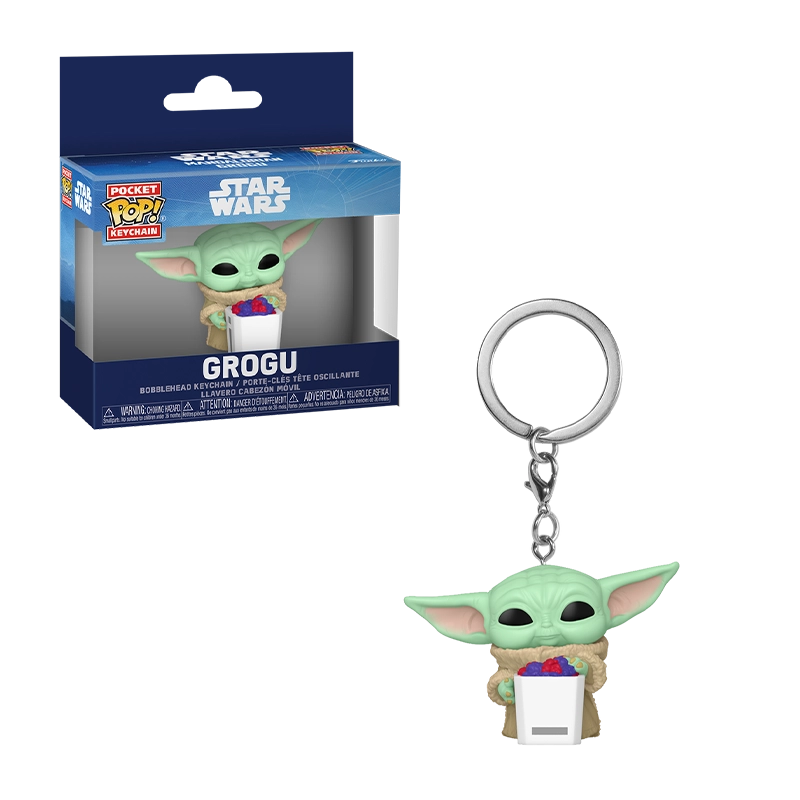 PORTE-CLÉS POP : M&G S2 - GROGU W/ SNACK