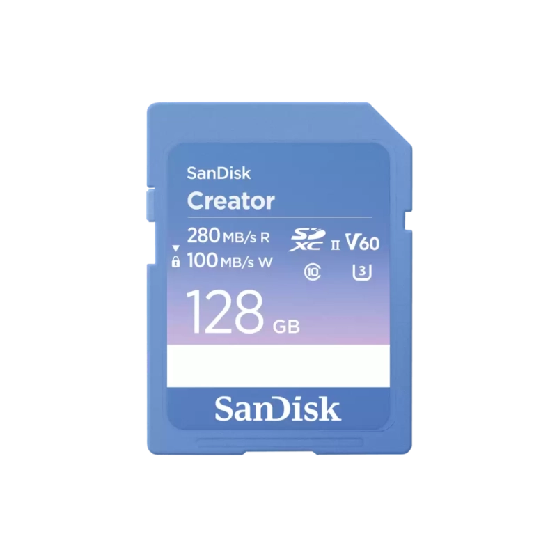 SANDISK SD CREATOR UHS-II V60 128GB 280/100MB/S
