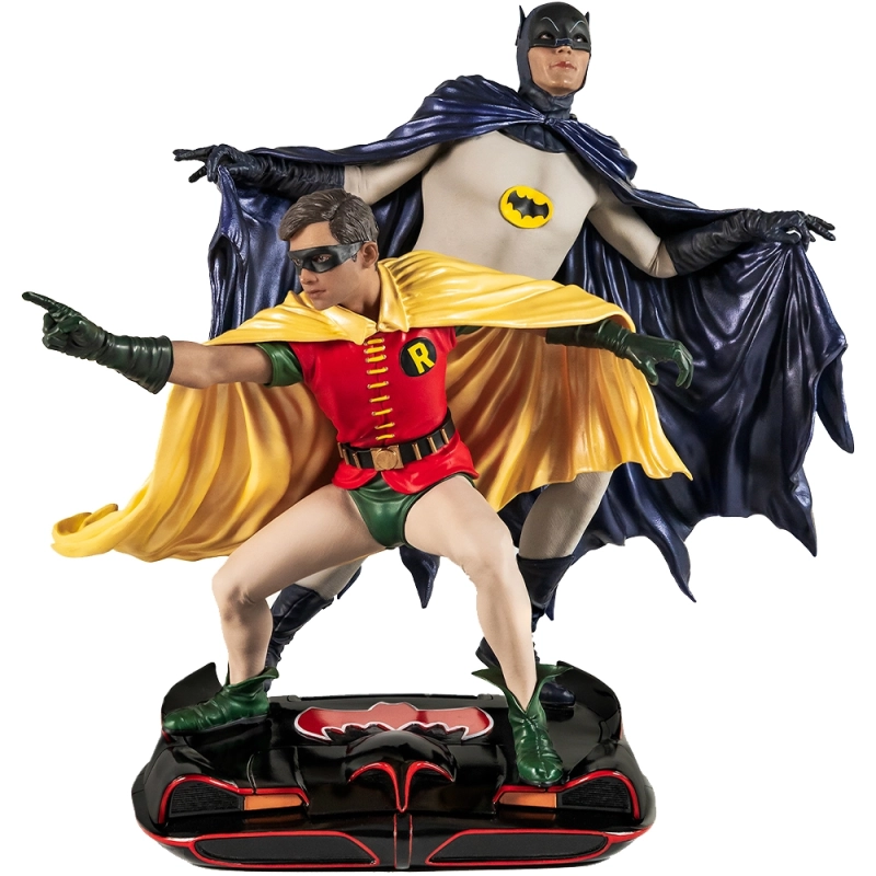 FIGURINE DC COMICS - BATMAN & ROBIN 1966 DIORAMA