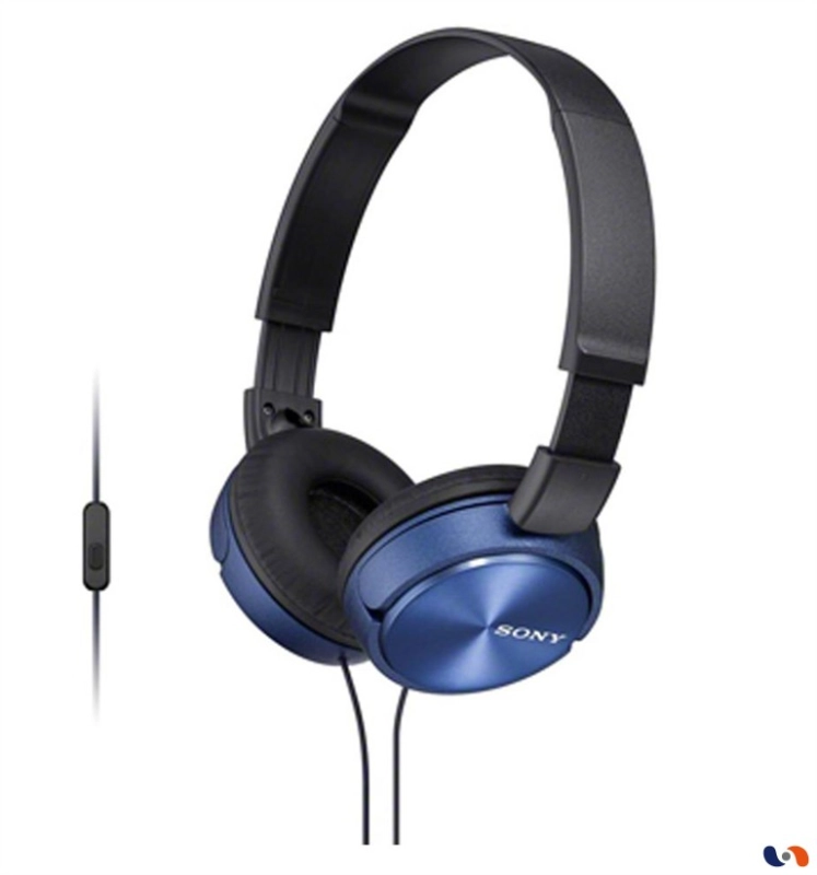 Sony MDR-ZX310AP Headset Wired Head-band Calls/Music Blue