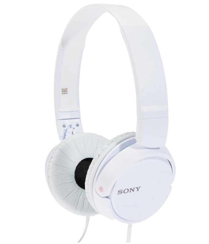 Sony MDR-ZX110 Headphones Wired Head-band Music White