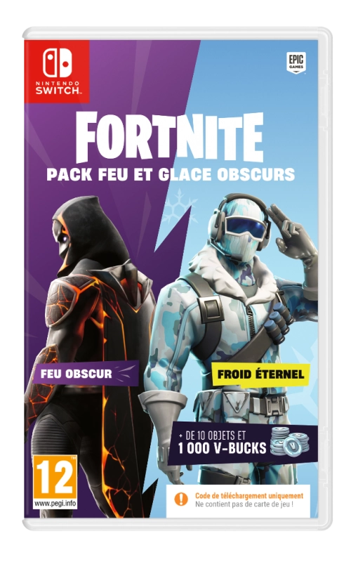 FORTNITE DARKFIRE & ICE PACK SWI VF