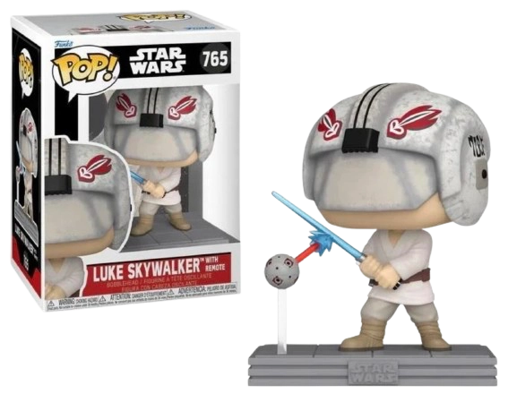 POP STAR WARS - LUKE ET DRONE REMOTE