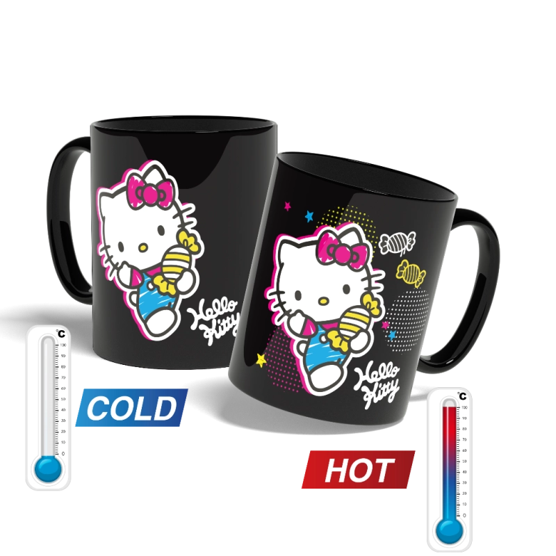 Mug thermoréactif candies - Hello Kitty
