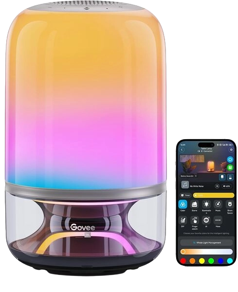 Govee Table Lamp 2 Pro x Sound by JBL Smart table lamp Wi-Fi/Bluetooth
