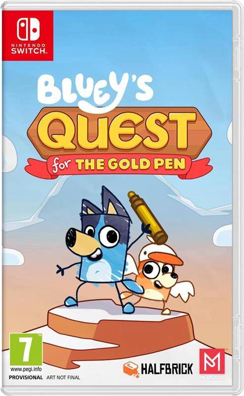 BLUEY'S QUESTS FOR THE GOLD PEN SW VF