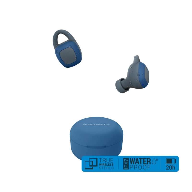 $ENER SIST EARPHONE RACEBUDS TWS BLUE