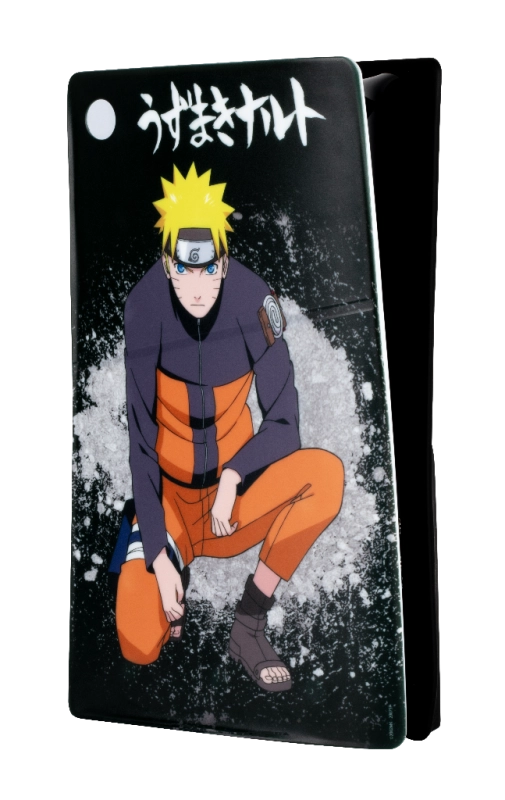 Protection en silicone noire pour PS5 Slim - Naruto