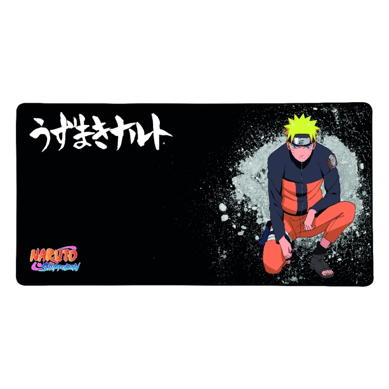 Tapis de souris XXL Noir - Naruto