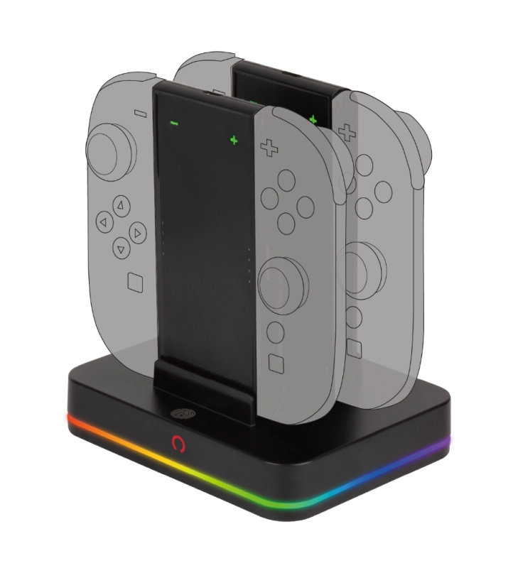 Station de recharge Joy-cons RGB pour Nintendo Switch 2