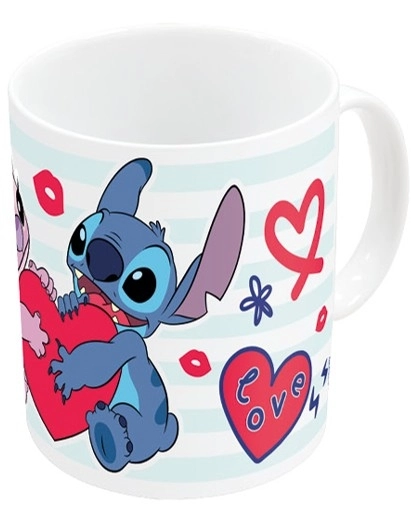 MUG CERAMIQUE STITCH KISSKISS 325ML