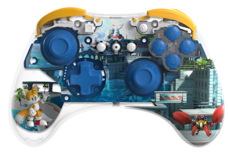 Manette filaire REALMz: Tails Seaside Hill Zone, Pour Switch