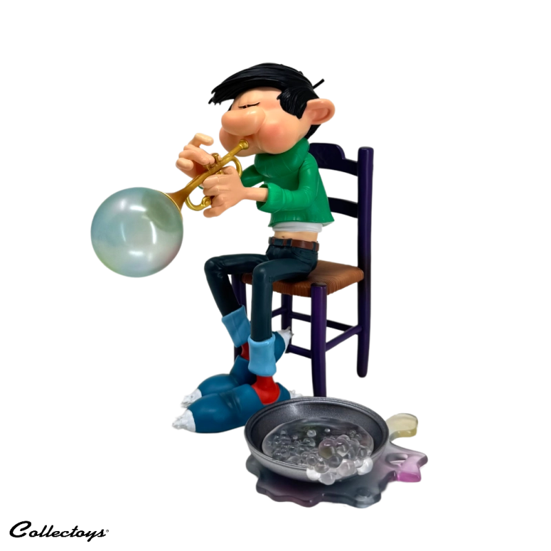 FIGURINE GASTON INVENTION : TROMPETTE A SAV