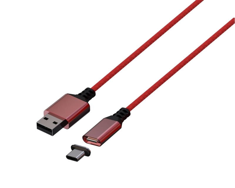 Câble magnétique rouge 3m pour Xbox - Mythics