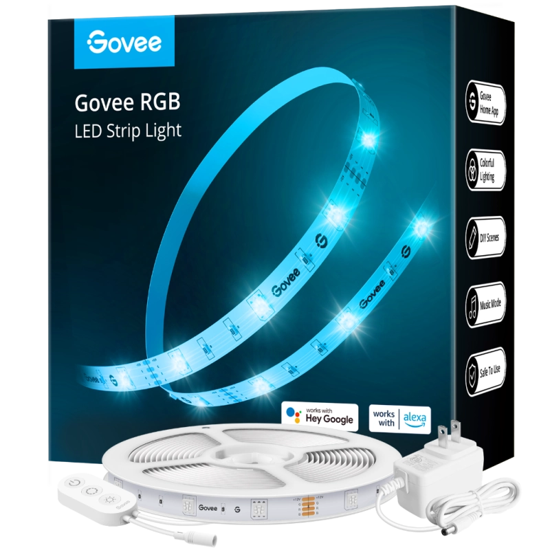 Govee RGB LED Stripe Basic Smart strip light Wi-Fi/Bluetooth 12 W