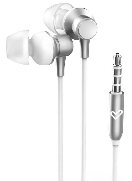 ENER SIST EARPHONE METALLIZED WHITE