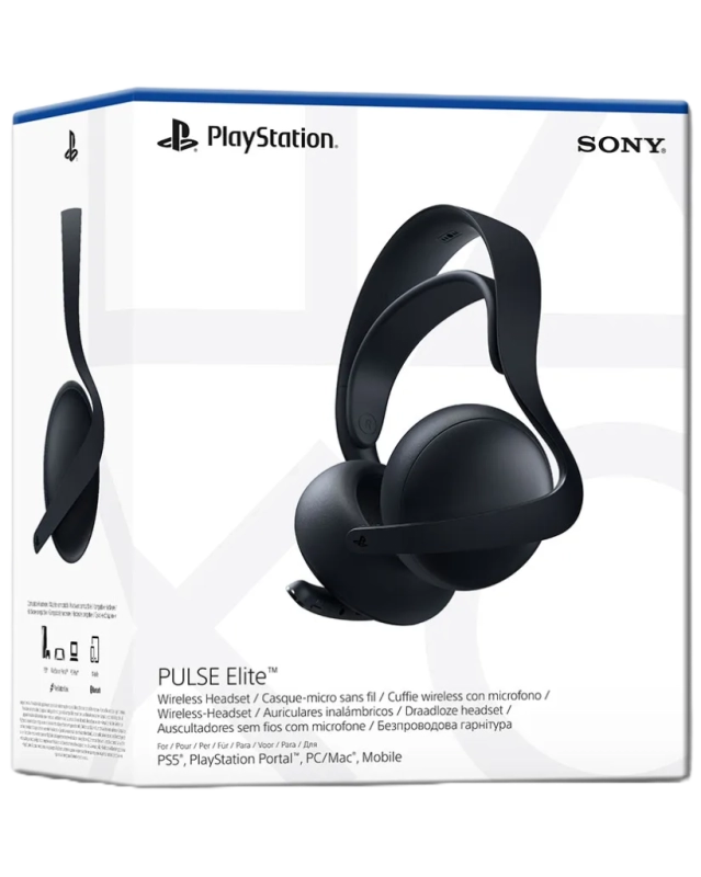 Sony Pulse Elite Headset Wireless Head-band Gaming Bluetooth Black