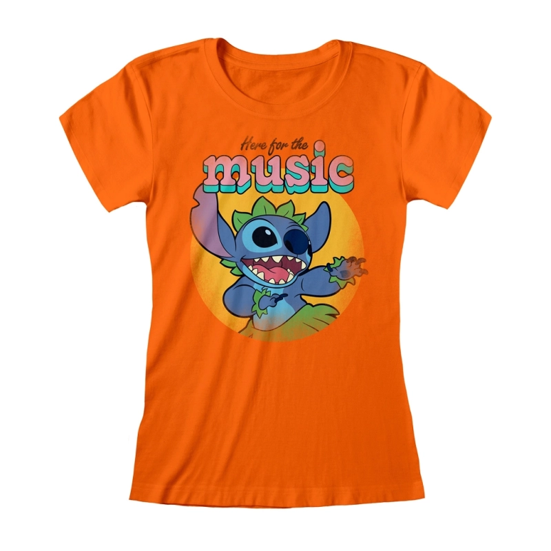 $T-SHIRT GIRL STITCH MUSIC S