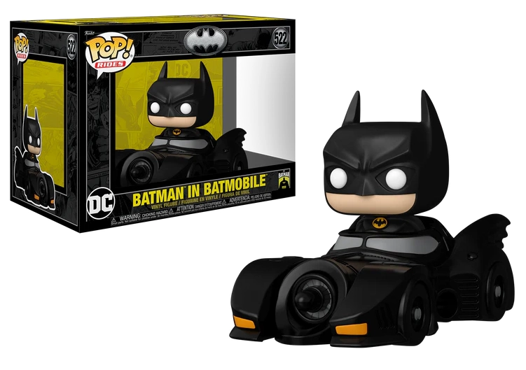 POP RIDES DELUXE: BATMAN 1989 - BATMAN BATMOBILE